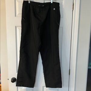 Storm tech Men's Black track pants